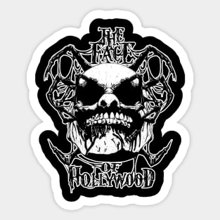 The Face Of Hollywood Sticker